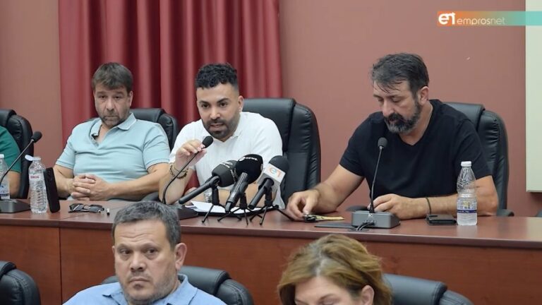 Συνέντευξη Τύπου στην Καλλονή: από τη διαχείριση της κρίσης σε ένα σχέδιο επανεκκίνησης